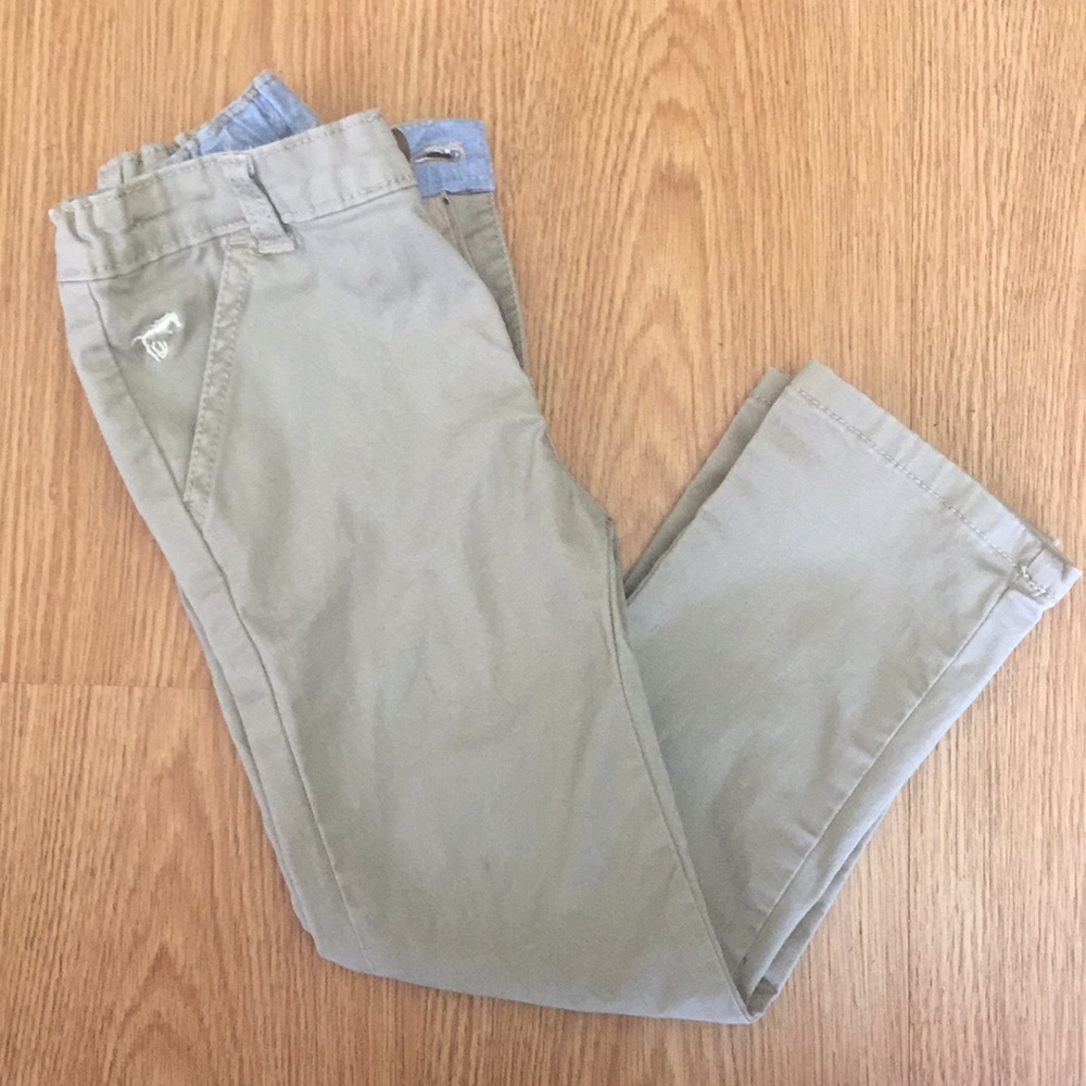 Khaki Slim Fit Pants (never worn)